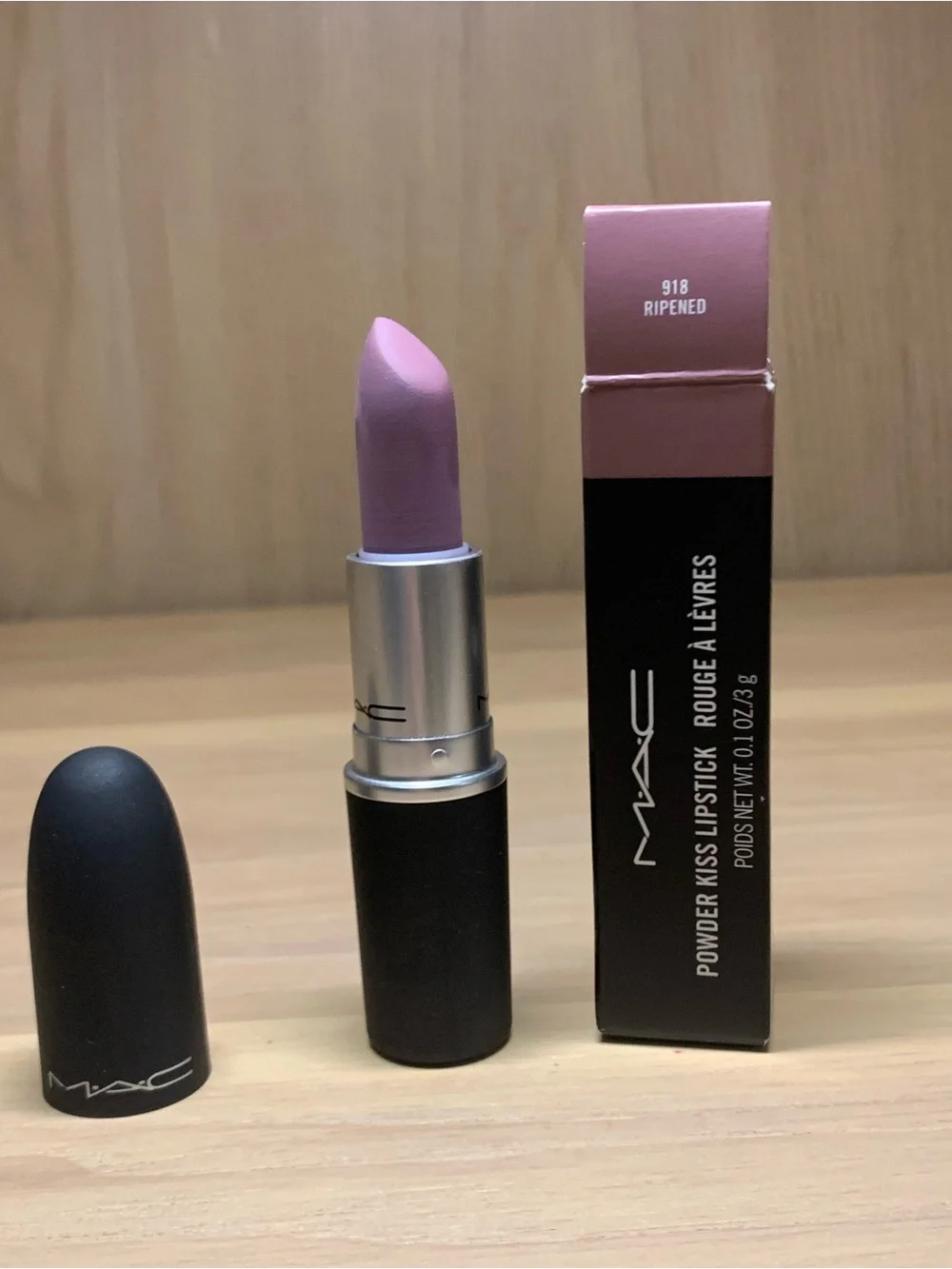 MAC Cosmetics Powder Kiss Lipstick — Ripened (918) Pink Mauve
